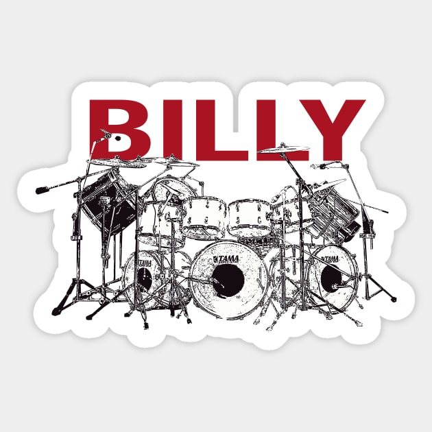 Billy Sticker by Cooltomica